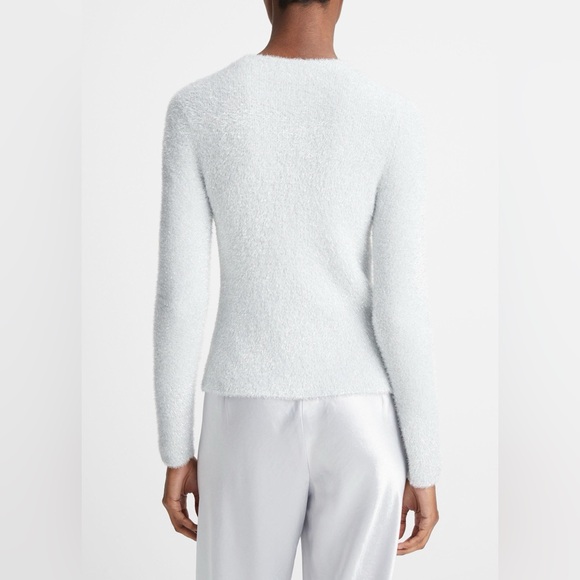 Vince Light Gray Women's Sweater - Picture 3 of 10